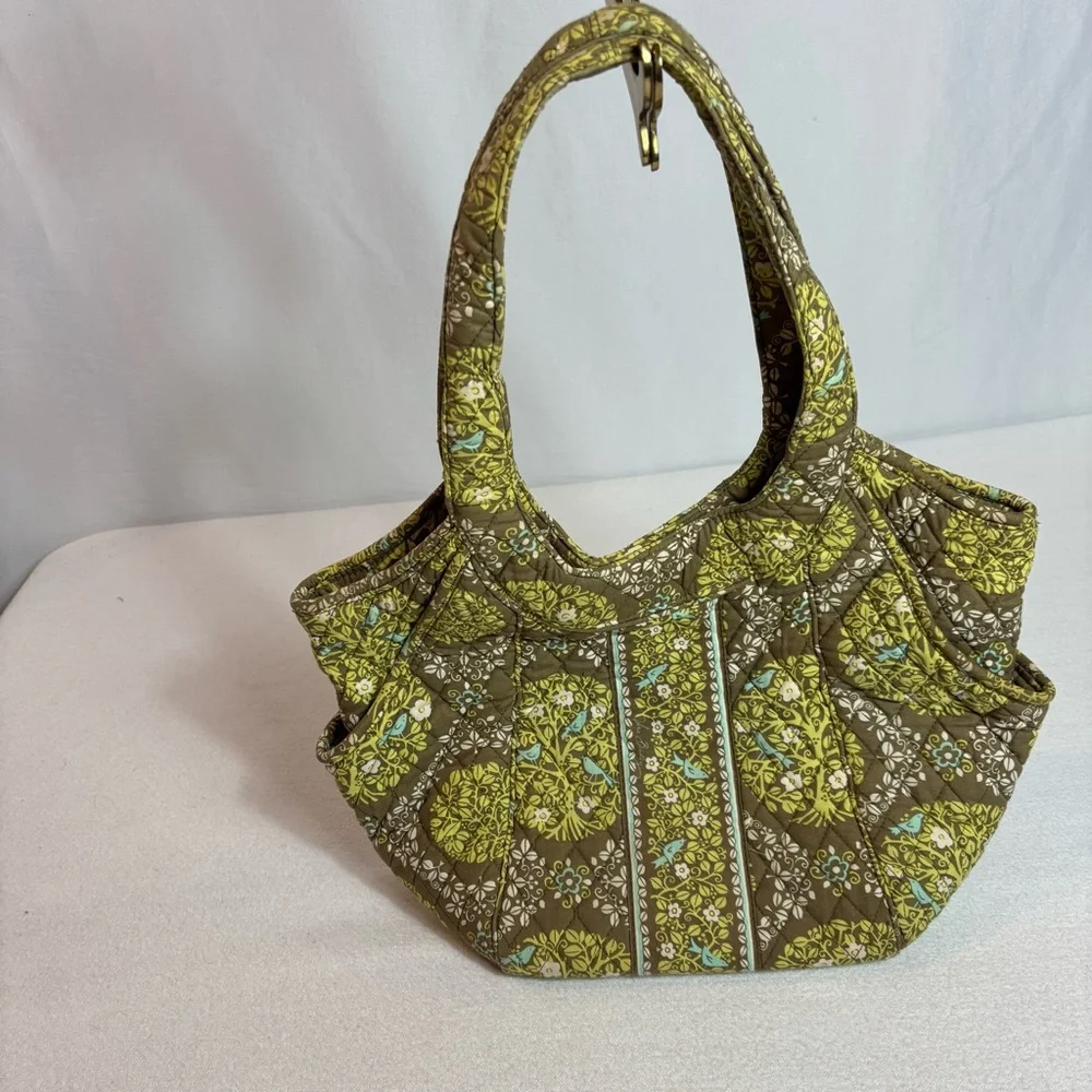 Vera Bradley Sitting in a Tree Saddle Up Shoulder Bag | Cottagecore Botanical